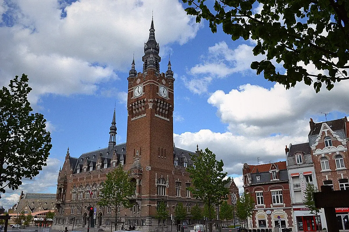 Armentières vue depuis l'espace public