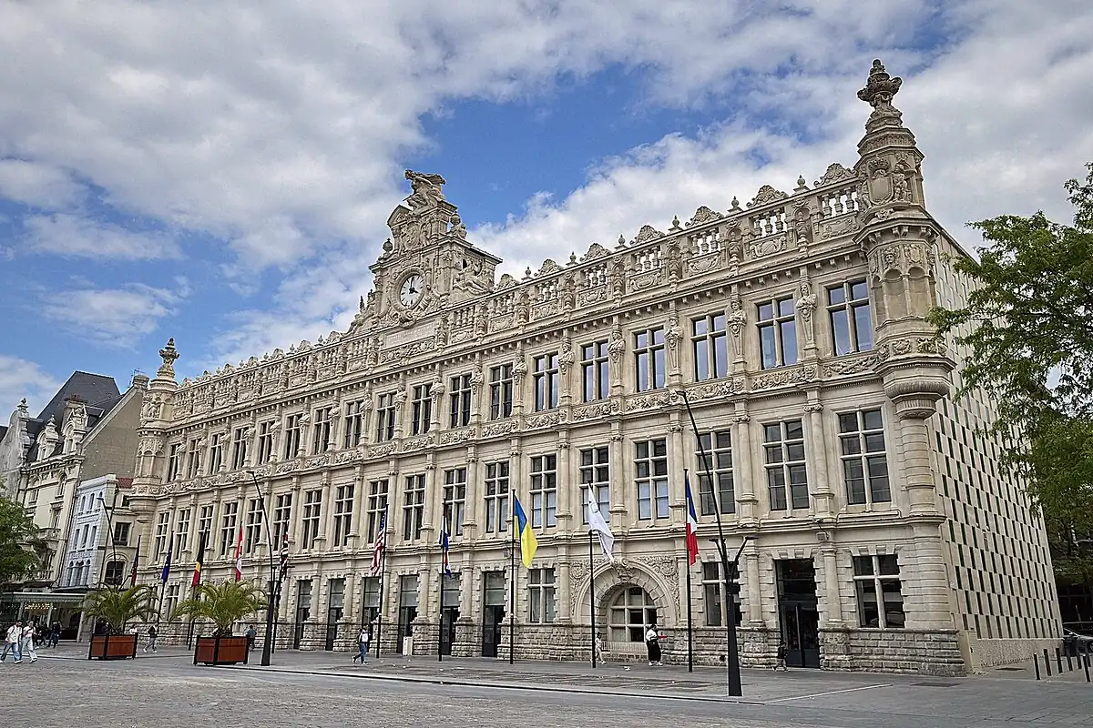 Valenciennes vue depuis l'espace public